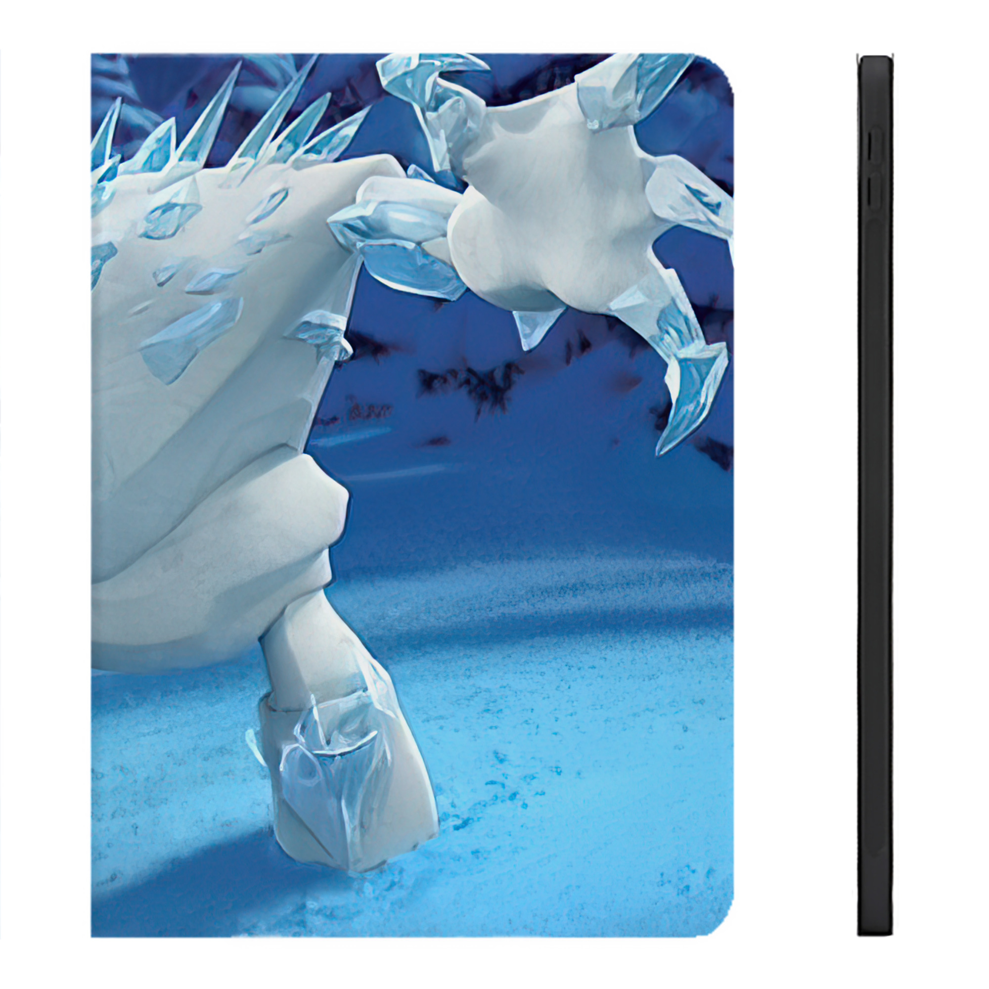 （画像用） アナと雪の女王 アンナ エルサ Frozen Anna Elsa IPadケース ペンホルダー付き ブックスタイルデザイン